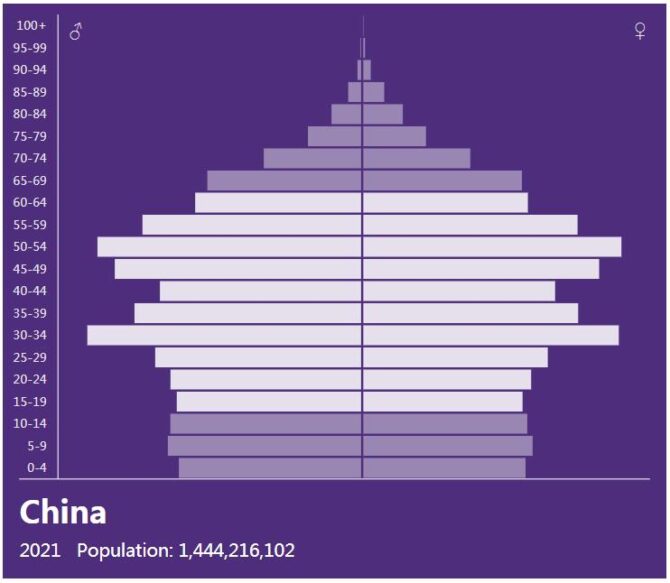 China Population Pyramid