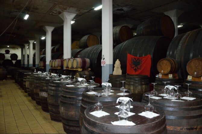 Kosovo Wine cellar in Rahovec