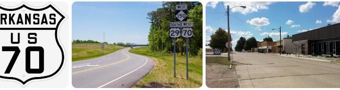 US 70 in Arkansas